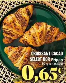 Gadis Dor - croissant cacao select fripan oferta