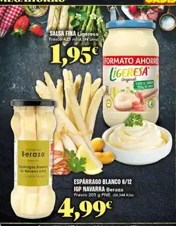 Gadis Ligeresa - esparrago blanco 8/12 igp navarra oferta