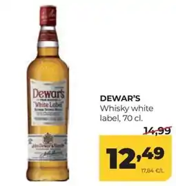 Alimerka Dewar's whisky white label oferta