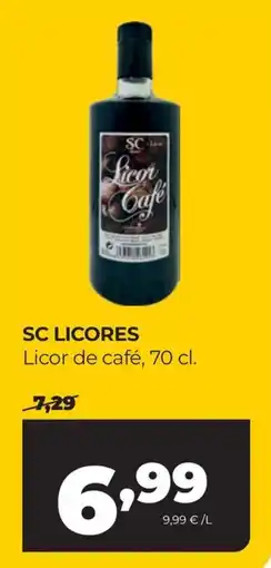 Alimerka SC LICORES Licor de café oferta
