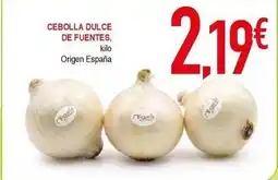 Masymas Fuentes - cebolla dulce de fuentes oferta