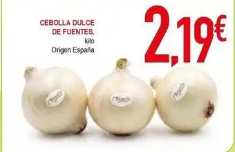 Fuentes - cebolla dulce de fuentes