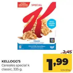 Alimerka kellogg's cereales special k classic oferta