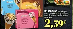 Gadis Ifa eliges - helado cono oferta