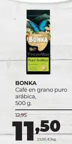 Alimerka Bonka - cafe en grano puro aràbica oferta