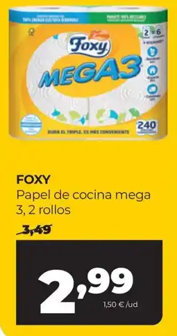 Alimerka Foxy papel de cocina mega oferta