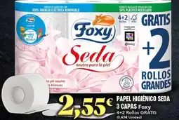 Gadis Foxy - papel higienico seda 3 capas oferta