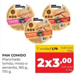 Alimerka Pan Comido Planchado oferta