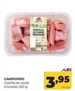 Alimerka Campofrío - costilla de cerdo troceada oferta