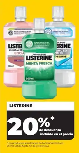 Alimerka Listerine oferta
