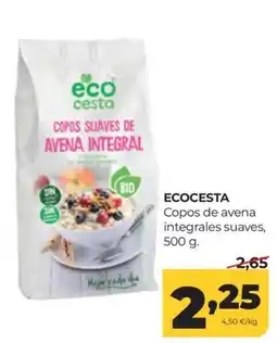 Alimerka Ecocesta copos de avena integrales suaves oferta