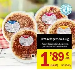 SPAR Tres - pizza refrigerada oferta