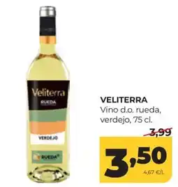 Alimerka Veliterra vino d.o. rueda verdejo oferta