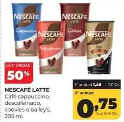 Alimerka Nescafé - latte oferta