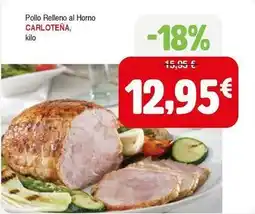 Masymas Pollo relleno al horno oferta