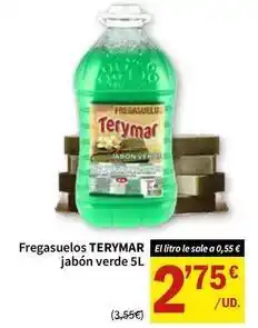SPAR Terymar - fregasuelos jabon verde oferta