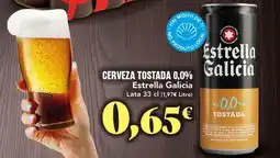 Gadis Estrella galicia - cerveza tostada 0.0% oferta