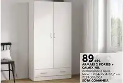 Fes Més Armari 2 portes + calaix oferta