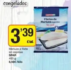 Economy Cash Spar - merluza a filete sin espinas oferta