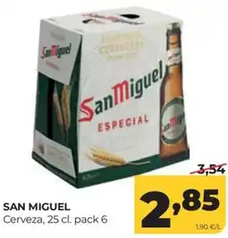Alimerka San Miguel Cerveza oferta
