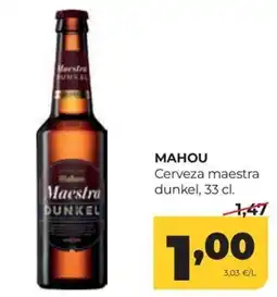 Alimerka Mahou cerveza maestra dunkel oferta