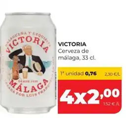 Alimerka Victoria cerveza de málaga oferta