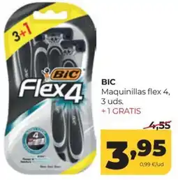 Alimerka Bic maquinillas flex 4 oferta