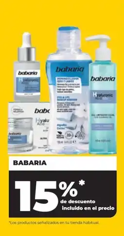 Alimerka Babaria oferta