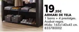 Fes Més Armari de tela oferta