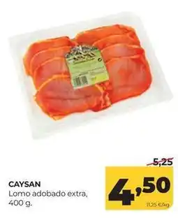 Alimerka Caysan - lomo adobado extra oferta