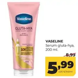 Alimerka Vaseline serum gluta-hya oferta