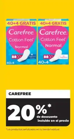 Alimerka Carefree Cotton Feel Normal oferta