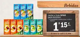 SPAR Spar - leche y fruta pack 6x oferta