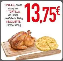 Masymas Masymas - 1 pollo oferta