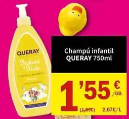 SPAR Queray - champú infantil oferta