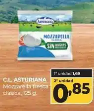 Alimerka La asturiana - mozzarella fresca clasica oferta