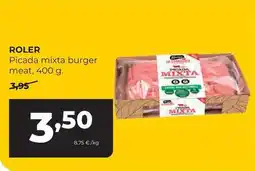 Alimerka Roler - picada mixta burger meat oferta