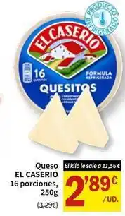 SPAR El caserío - queso oferta