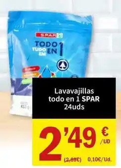 SPAR Spar - lavavajillas todo en 1 oferta