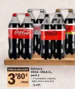 SPAR Coca-cola - refresco oferta