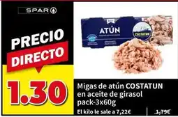 SPAR Spar - migas de atun en aceite de girasol oferta