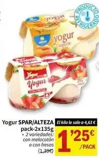 SPAR Yogur oferta