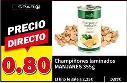 SPAR Spar - champinones laminados manjares oferta