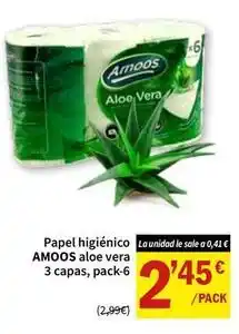 SPAR Amoos - papel higiénico oferta