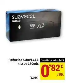 SPAR Suavecel - panuelos tissue oferta