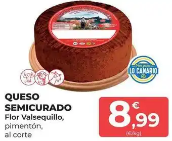 SPAR Gran Canaria Valsequillo - queso semicurado oferta