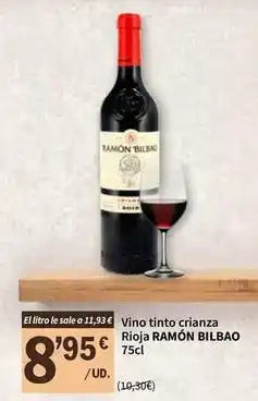 SPAR Ramón bilbao - vino tinto crianza rioja oferta