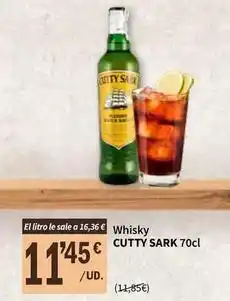 SPAR Cutty sark - whisky oferta
