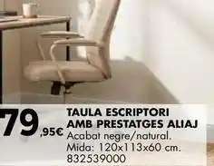 Fes Més Taula escriptori amb prestatges aliaj oferta