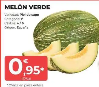 SPAR Gran Canaria Origen - melón verde oferta